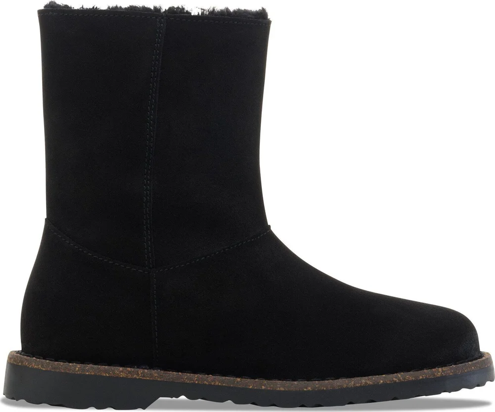 Birkenstock Uppsala Zip Shearling Leve Narrow Black v:8458844