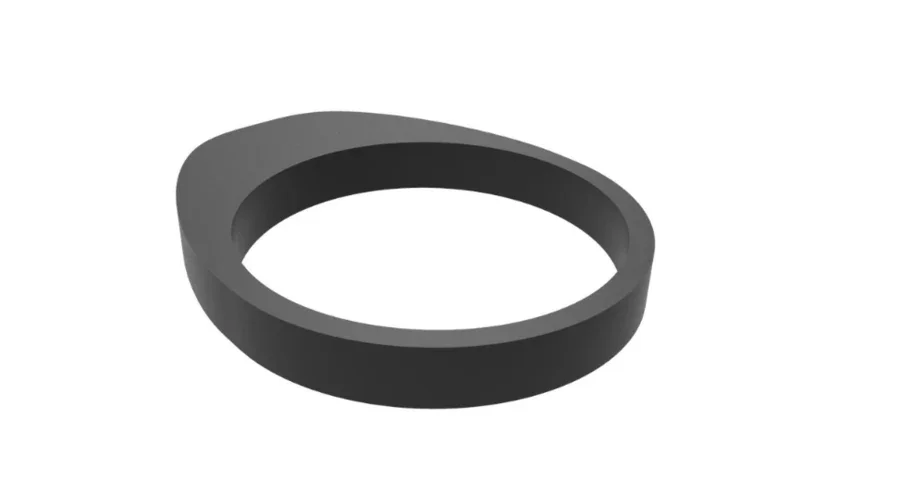 Deda Vinci Top Spacer Black, Nylon, 5 mm Top Spacer v:4597732