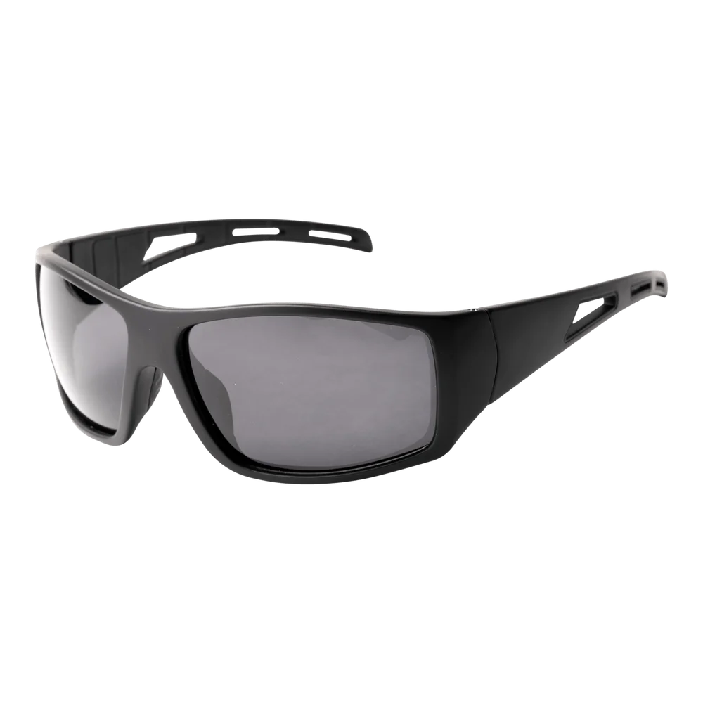 046 sunglasses Black/Smoke, solbriller – Svart v:9501636