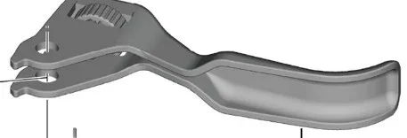 Shimano BL-M8200 Bremseblad Spare Lever Blade v:7575292