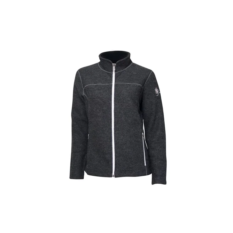 Ivanhoe Beata Full Zip Graphite Marl v:3949682 Ivanhoe Beata Full Zip Graphite Marl v:3949682