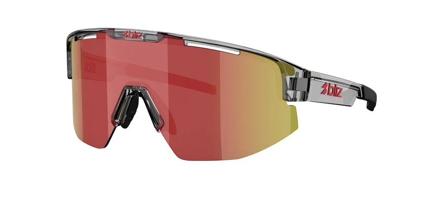 Bliz Matrix Briller Transparent Dark Grey, Brown w Red Multi v:6623218