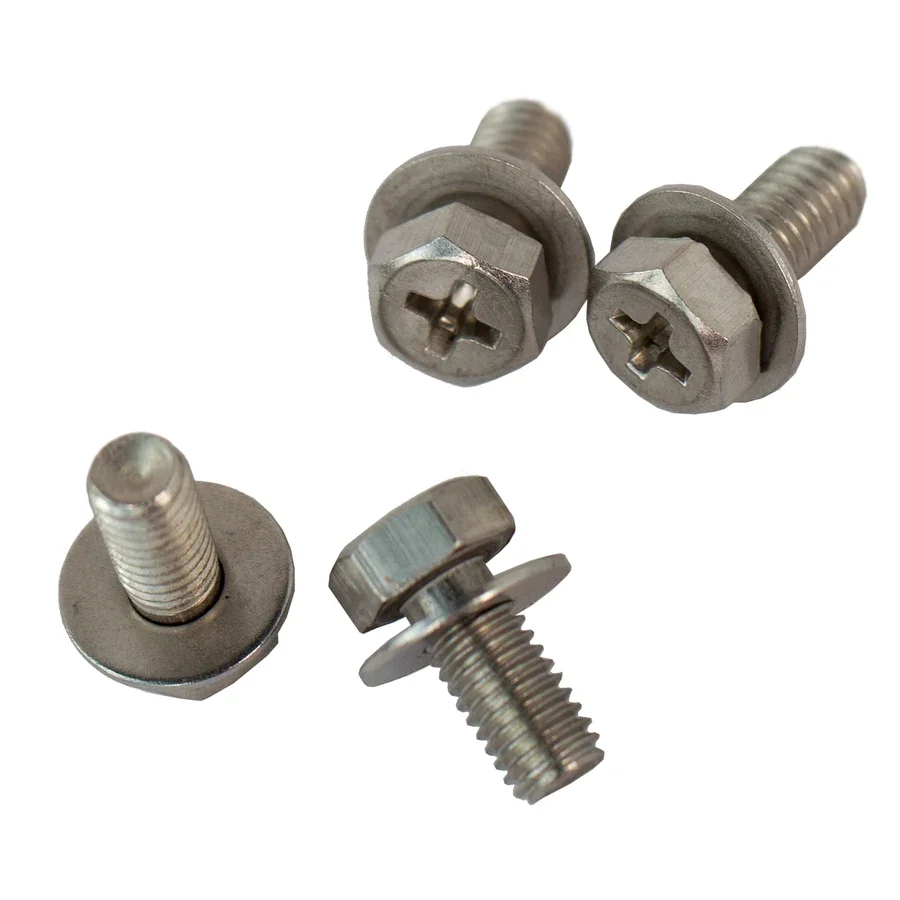 Sekskanthodeskrue M5 x 10 mm – 4 stk Bredde: 5mm, Lengde: 10mm v:6568116
