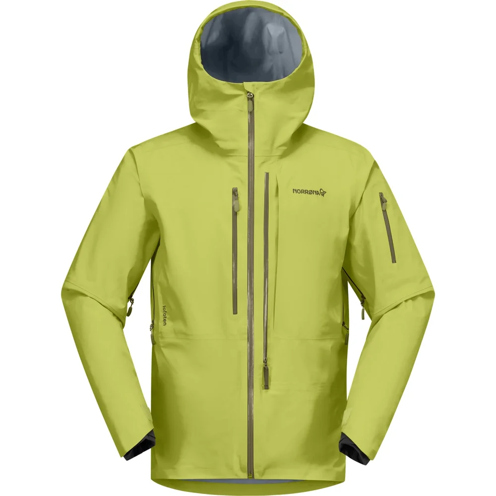 Norrøna Men’s Lofoten GORE-TEX Pro Jacket Dark Citron v:8143068