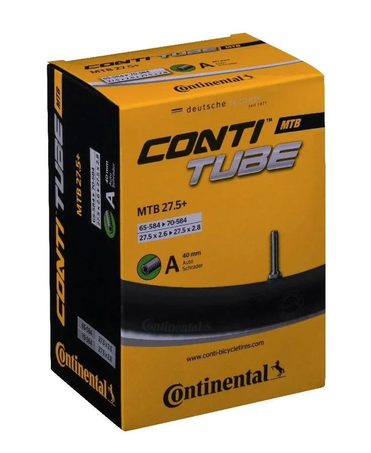 Continental MTB Wide 27.5″ Slange 2.6″ – 2.8″, 42 mm presta, 345 g v:8654719