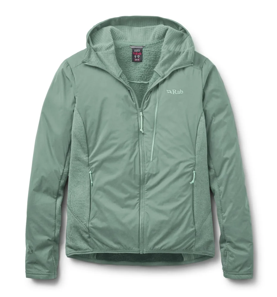 Rab Ascendor Summit Hoody Wmns Dark Fig Green v:9242049