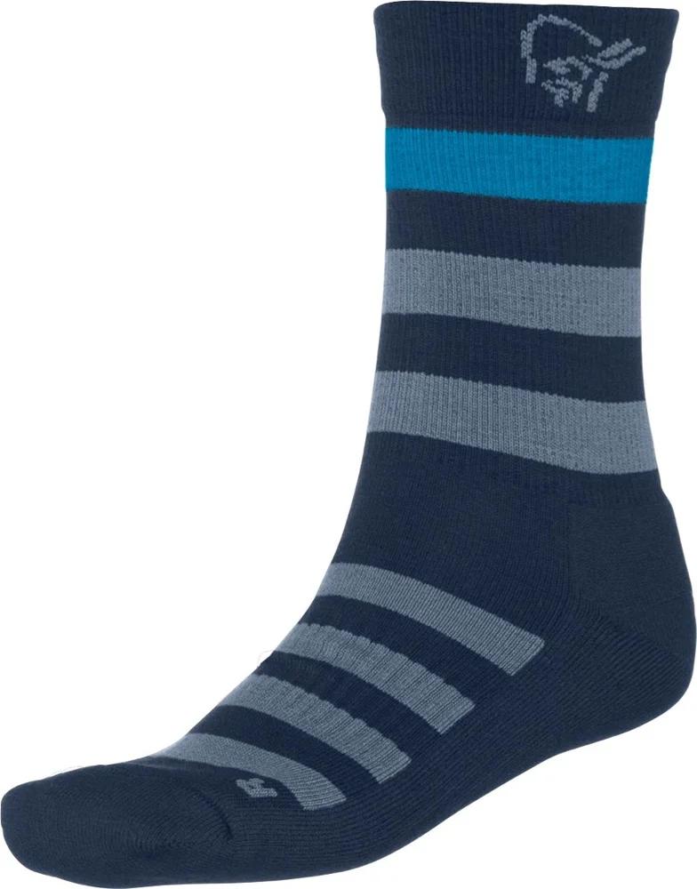 Norrøna Falketind Mid Weight Merino Socks Indigo Night/Flintstone v:8433591 Norrøna Falketind Mid Weight Merino Socks Indigo Night/Flintstone v:8433591