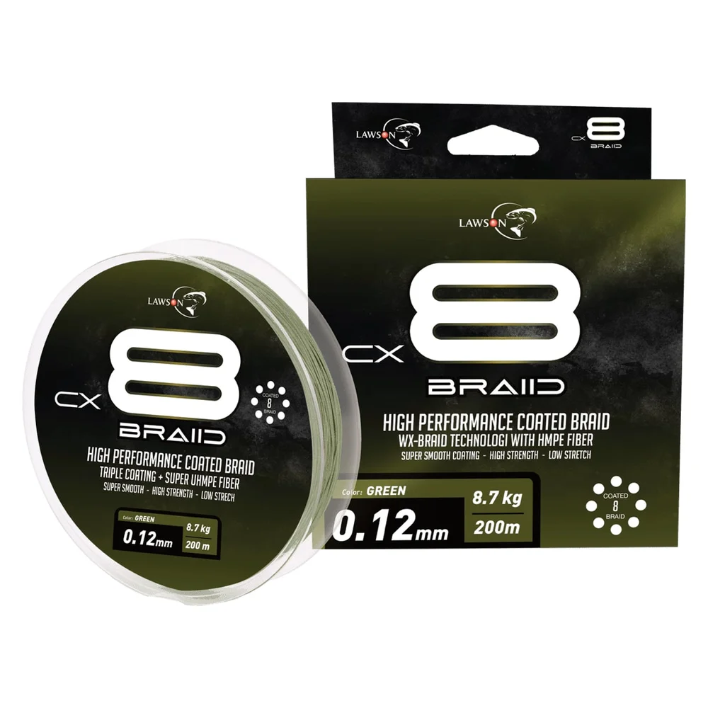 Lawson Cx8 Braid Coated 200m v:1373275 Lawson Cx8 Braid Coated 200m v:1373275