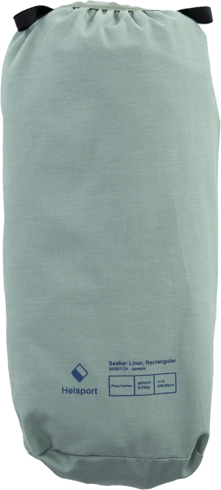 Helsport Seeker Cotton Liner Rectangular Granite Green / Midnight Blue v:4789594
