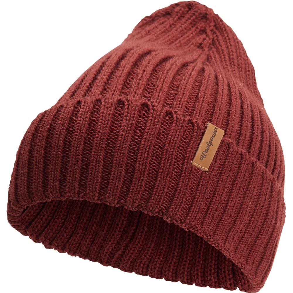 Woolpower Beanie Rib Rust Red v:1699997