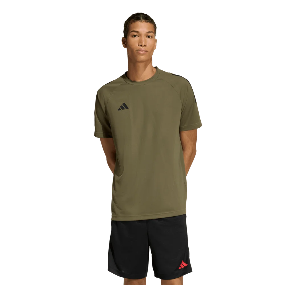 Climacool Serano 3-Stripes T-shirt, t-skjorte, herre – Grønn v:3010942