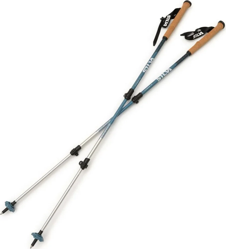 Silva Trekking Poles Alu Tele Black v:4159469 Silva Trekking Poles Alu Tele Black v:4159469