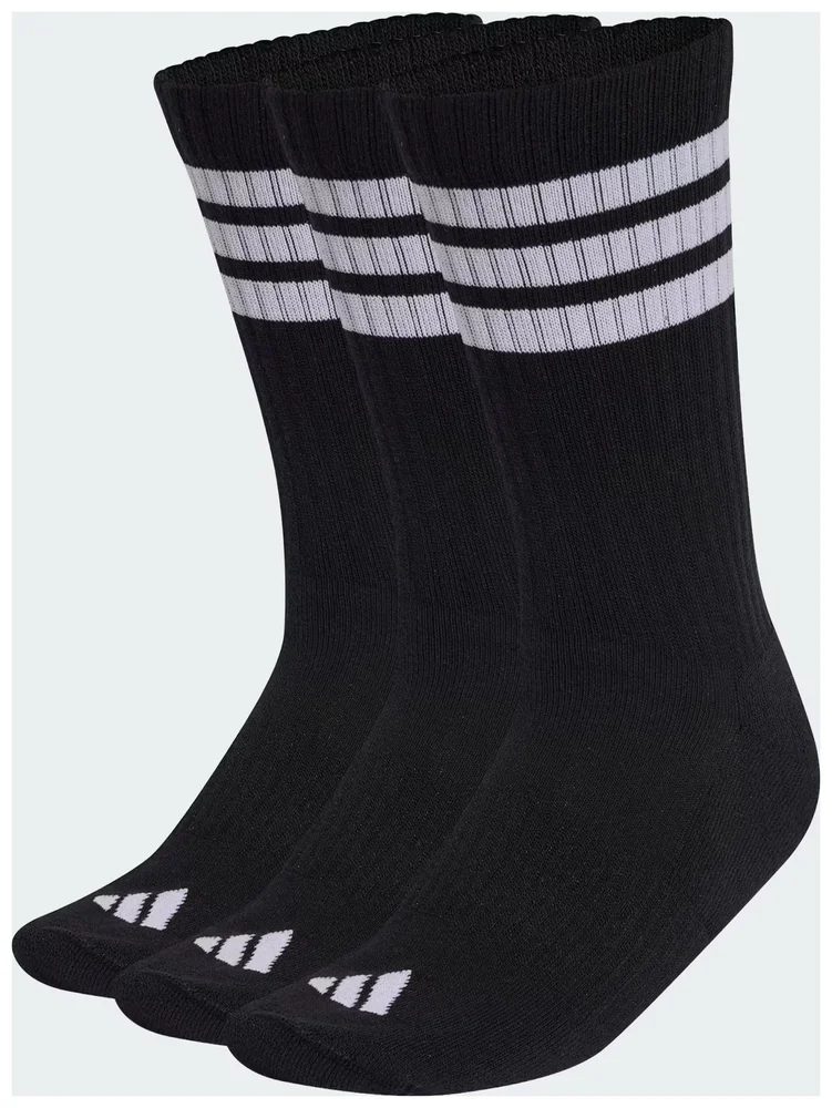3-Stripes Crew Socks 3pk v:9235852 3-Stripes Crew Socks 3pk v:9235852