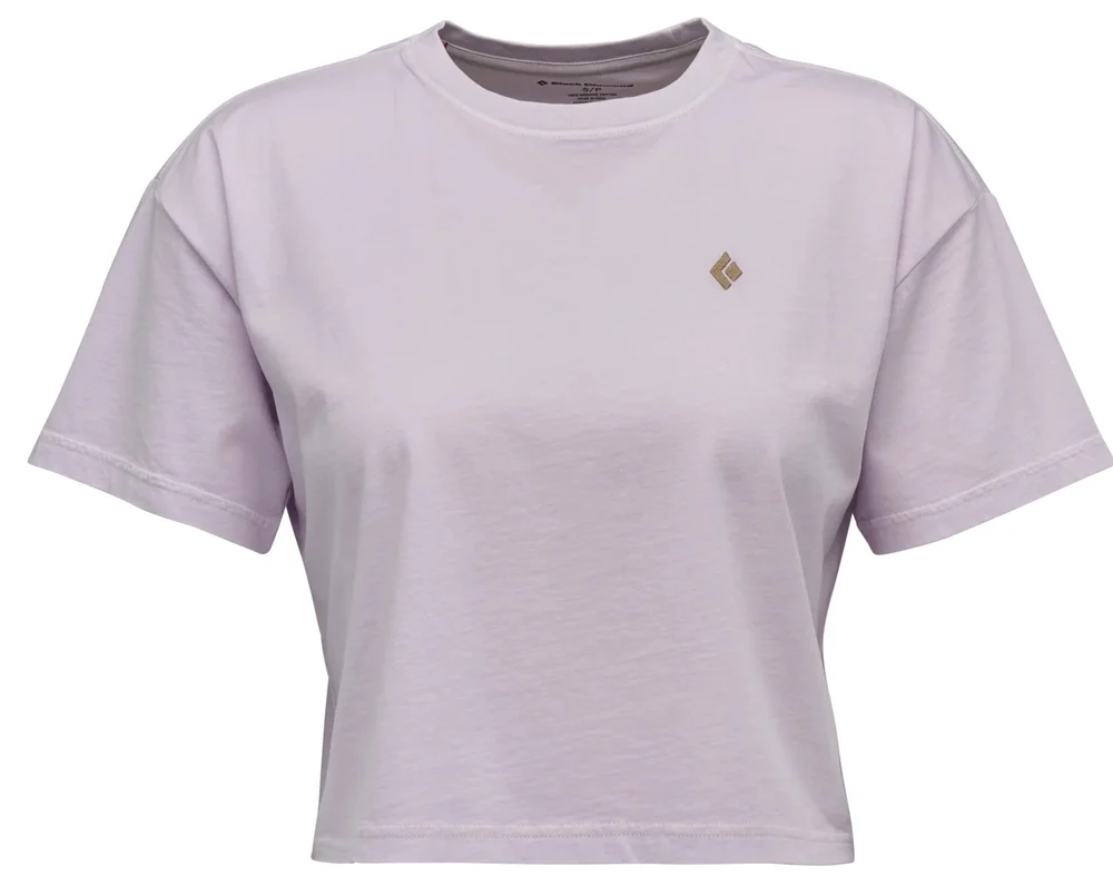 Diamond Crop Ss Tee W v:7372205