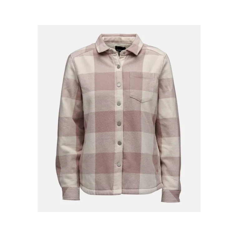 Black Diamond W Project Lined Flannel Pale Mauve/Off White Plaid v:7079460