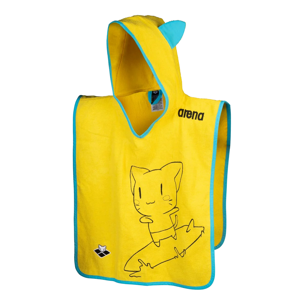 Friends Poncho, håndkle barn - Gul v:8635160