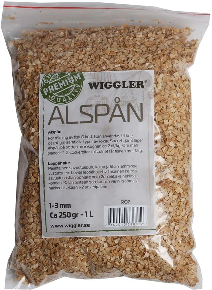 Wiggler WIGGLER ALSPÅN  250GR   v:9300909