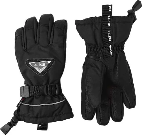 Hestra Kids’ Skare CZone 5 Finger Black v:7833256 Hestra Kids’ Skare CZone 5 Finger Black v:7833256