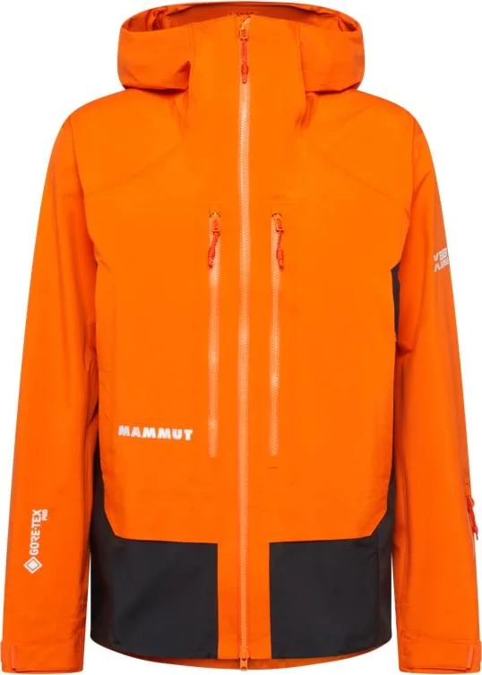 Mammut Eiger Free Pro HS Hooded Jacket Men Eiger Orange-black v:1822019 Mammut Eiger Free Pro HS Hooded Jacket Men Eiger Orange-black v:1822019