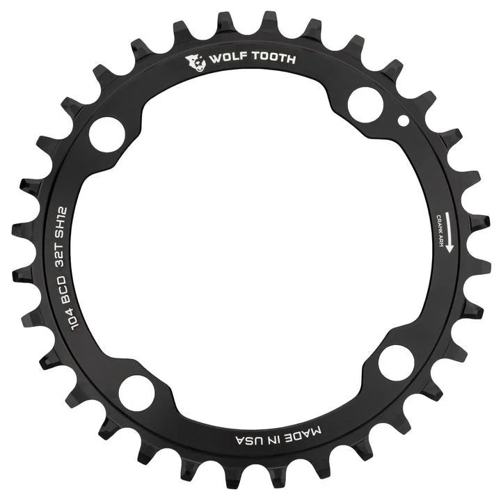 Wolf Tooth 104mm BCD, Hyperglide+ 12-delt Drev v:8959538
