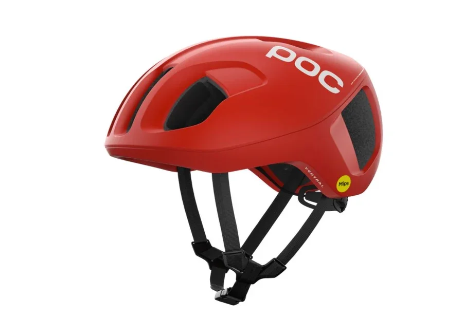 POC Ventral Mips Hjelm Prismane Red Matt, Str. L v:2653882