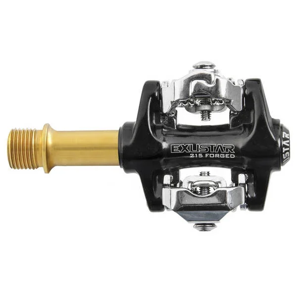 Exustar E-PM215 TI Titan Pedaler Sølv, SPD, 220 gr. per sett v:8021620 Exustar E-PM215 TI Titan Pedaler Sølv, SPD, 220 gr. per sett v:8021620