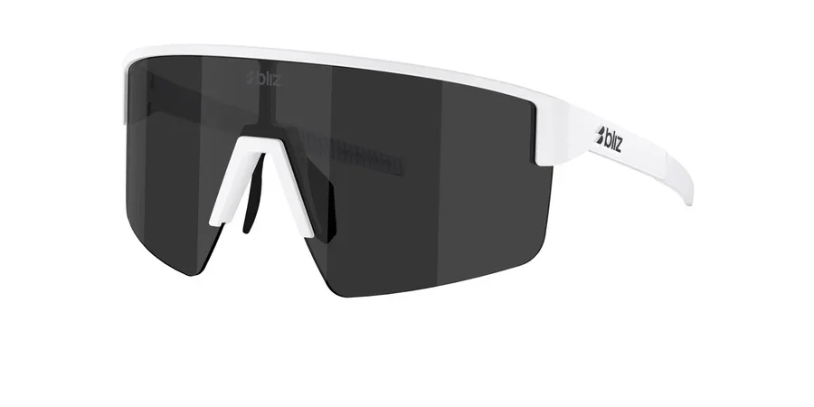 Bliz P004 Briller Matte White, Smoke v:1145133