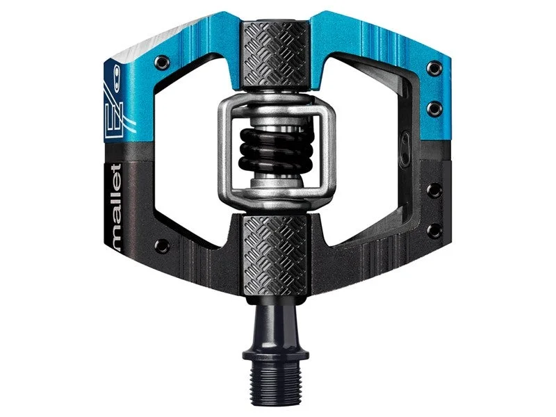 Crankbrothers Mallet Enduro LS Svart/Blå Pedaler v:5291940