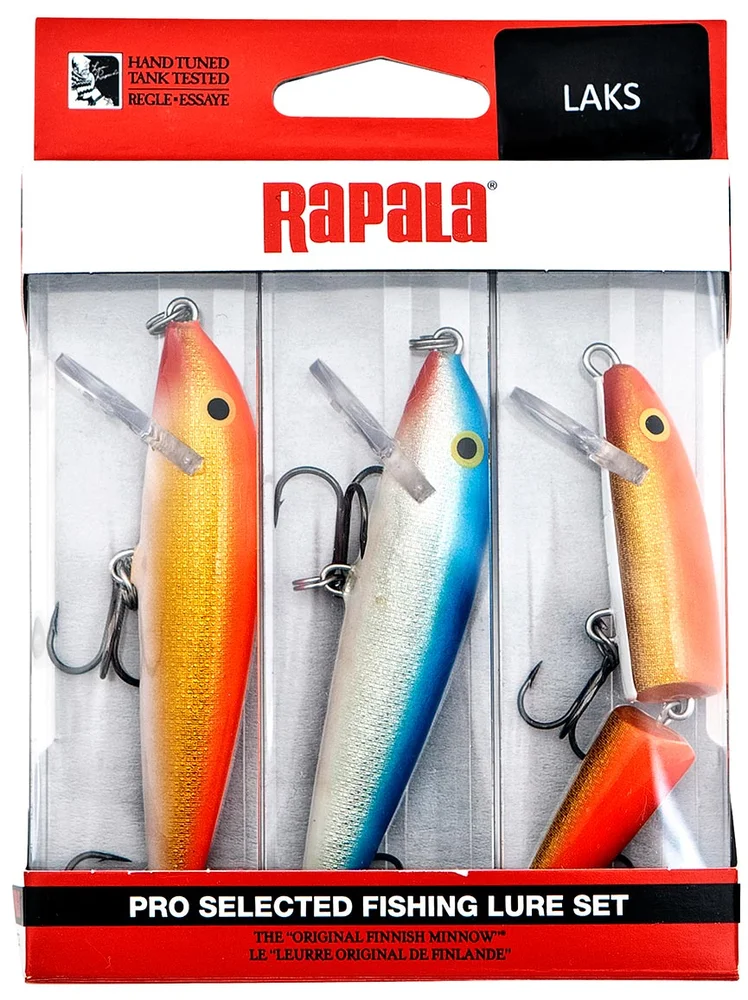 Rapala Laksesett Rapala 3stk v:1623545 Rapala Laksesett Rapala 3stk v:1623545