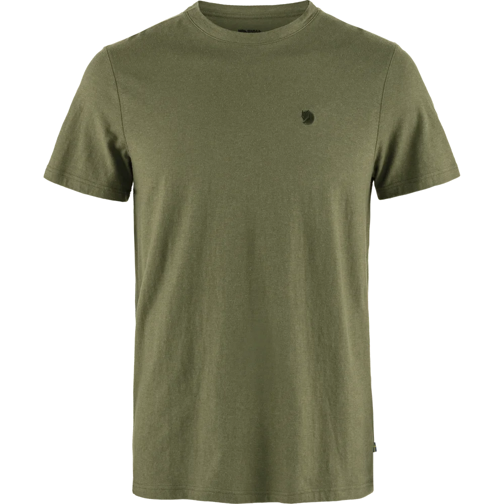 Fjällräven Men's Hemp Blend T-Shirt Green v:2992281