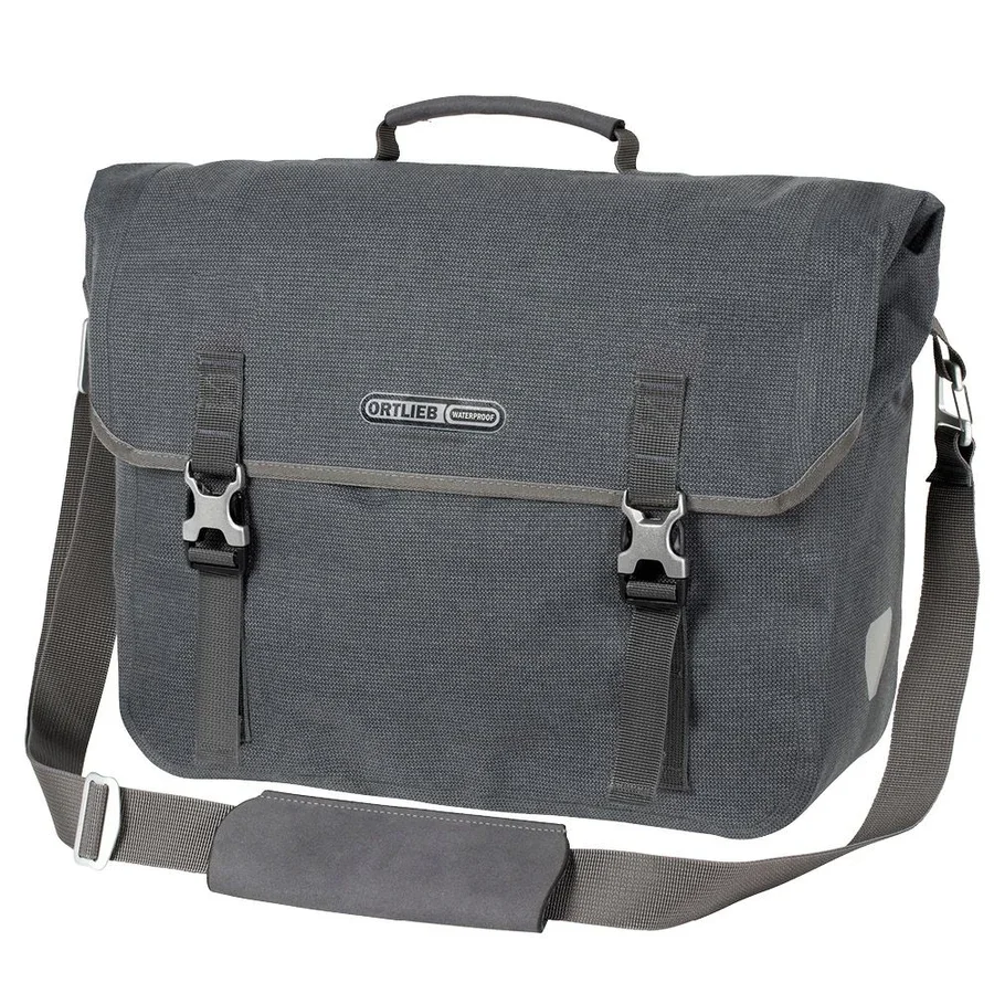 Ortlieb Commuter Bag Two Urban Sideveske Grå (Pepper), 20 L v:7972055