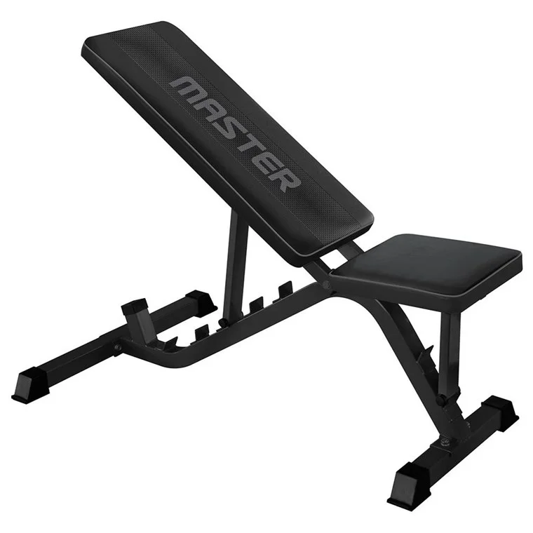 Master Fitness Träningsbänk Black, Träningsbänk v:5811152