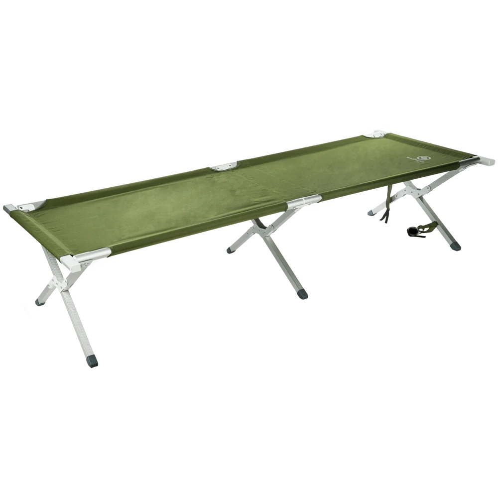 Aluminium Camping Bed, feltseng – Grønn v:1935055 Aluminium Camping Bed, feltseng – Grønn v:1935055