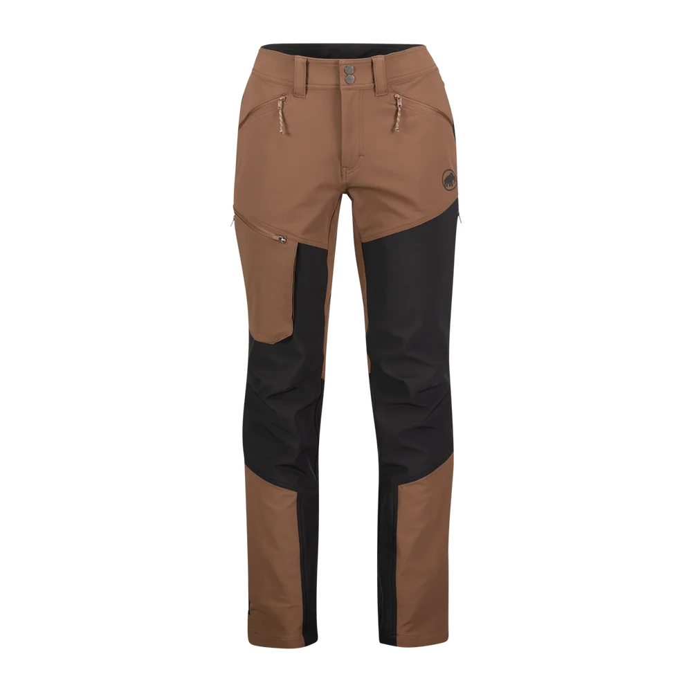Zinal Guide SO Hybrid Pants, sofshellbukse - Brun v:7472980