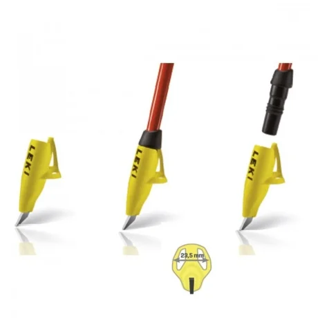 Leki Fin Vario Rollerspitze Yellow v:2172274