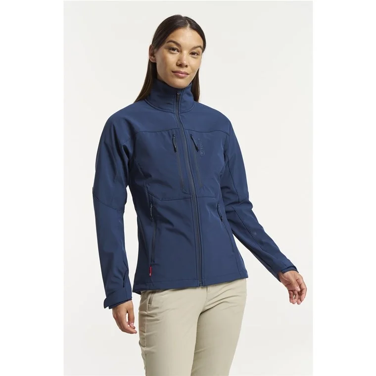 Tenson Txlite Softshell Collar Women Dark Blue v:6213803