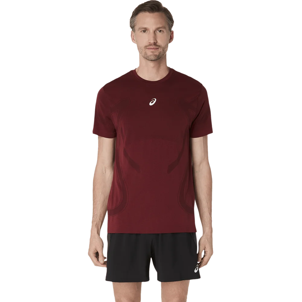 Road Seamless Short Sleeve Short Sleeve Top, treningstrøye, herre – Rød v:2483797