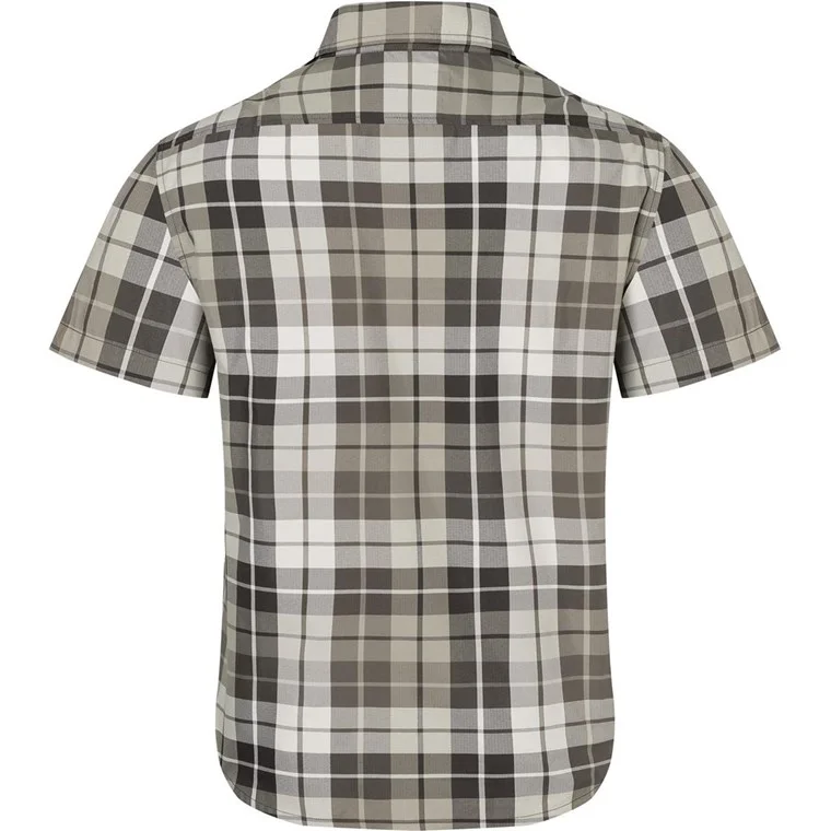 Marmot AirExchange UPF 40 Novelty SS Shirt Hickory Nut Wayland Plaid v:2181199 Marmot AirExchange UPF 40 Novelty SS Shirt Hickory Nut Wayland Plaid v:2181199