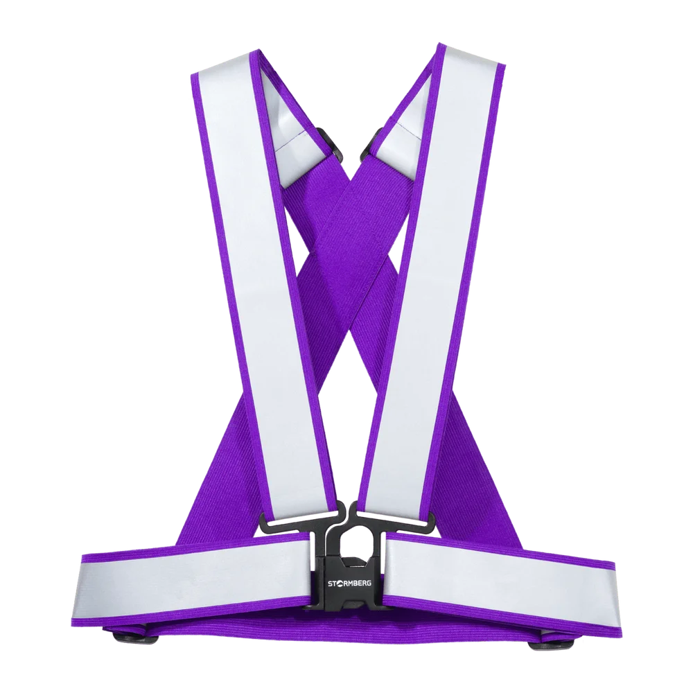 Synlig Reflex Harness, reflekssele – Lilla v:7011972