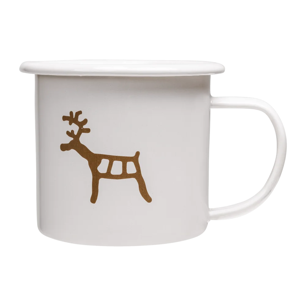 Enamel Cup 0, 35l, emaljert drikkekopp – Hvit v:9008798