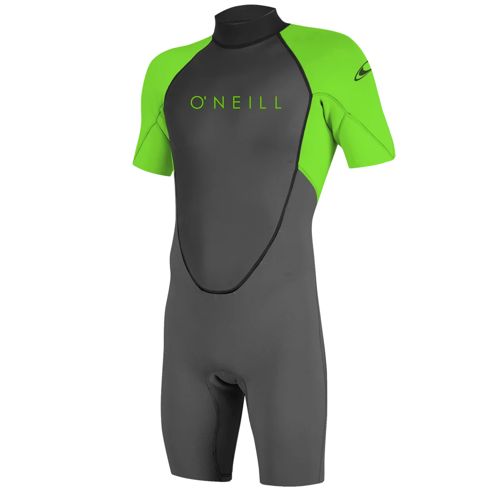 Reactor 2mm Back Zip Short Sleeve Spring, våtdrakt – Grå v:3469230