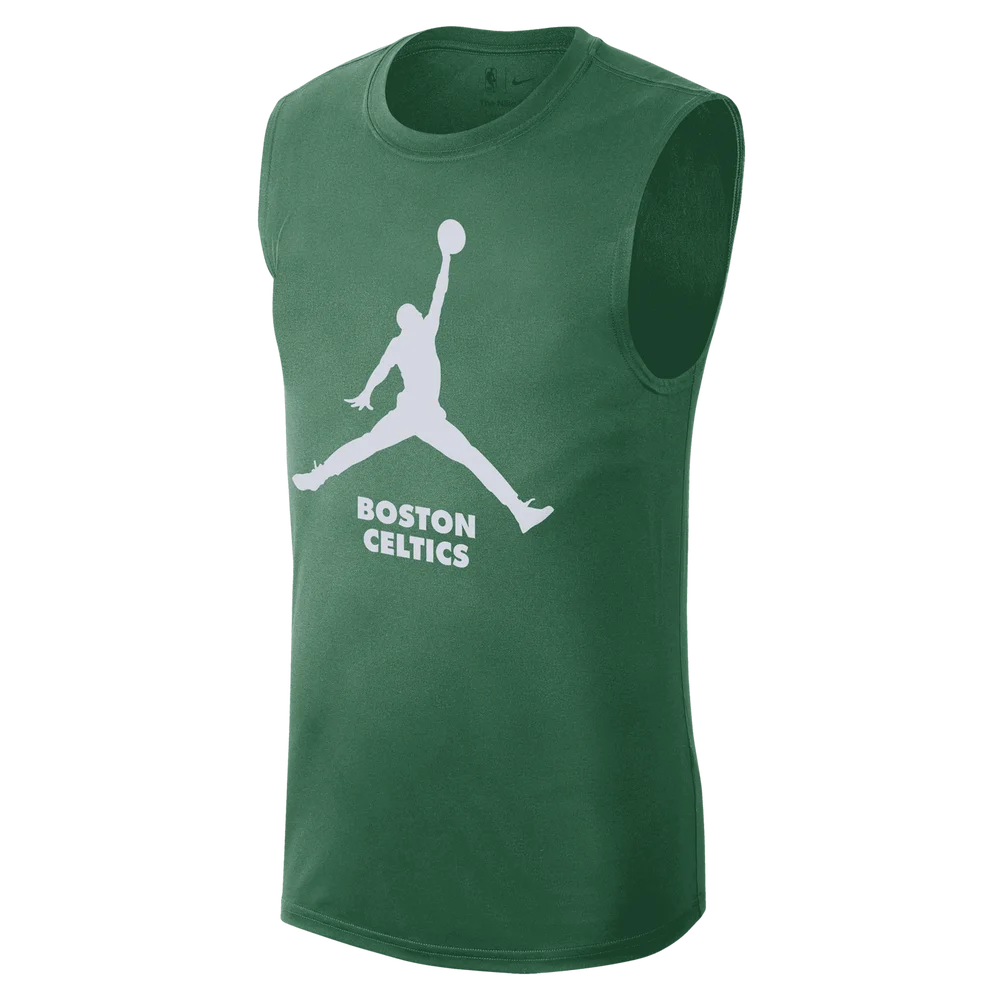 Boston Celtics Essentialsential NBA Jordan Sleeveless Tee, basketballtrøye, herre – Grønn v:2167323