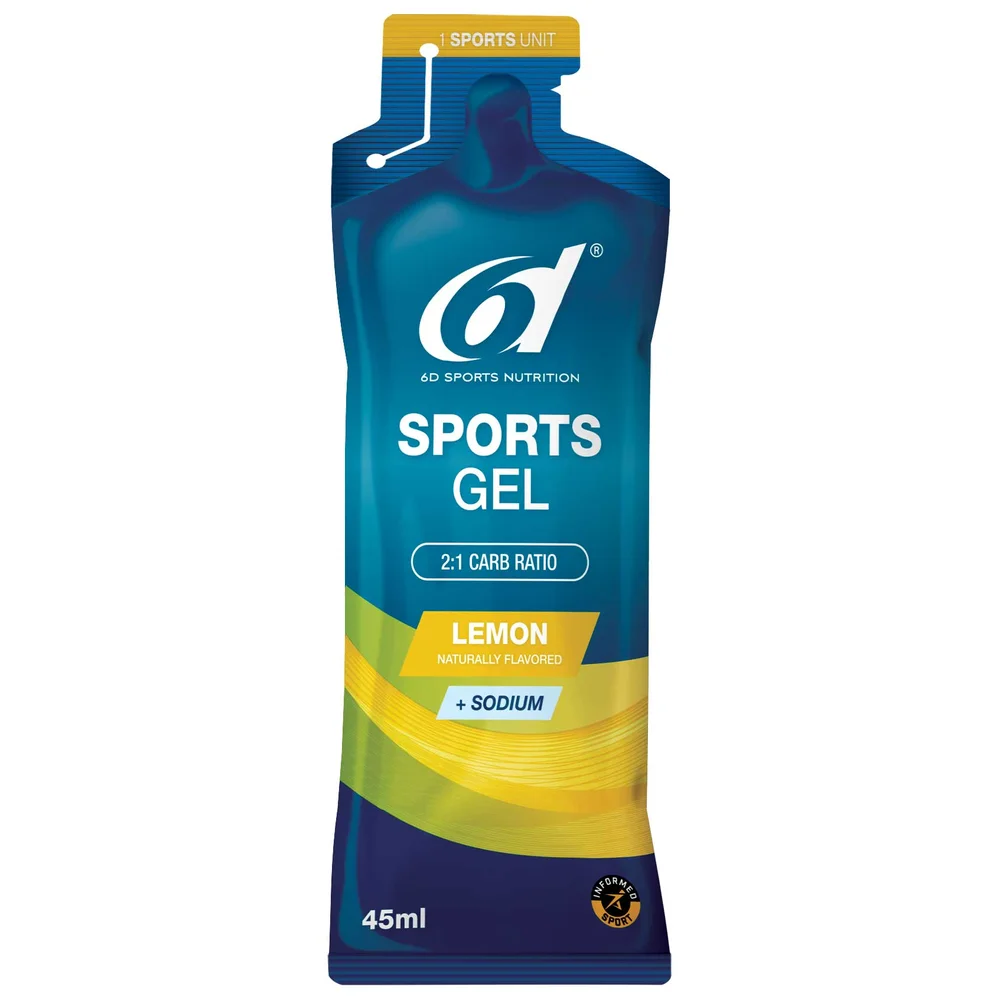 6d Sports Gel Sitron Energigel 6 stk v:7751794